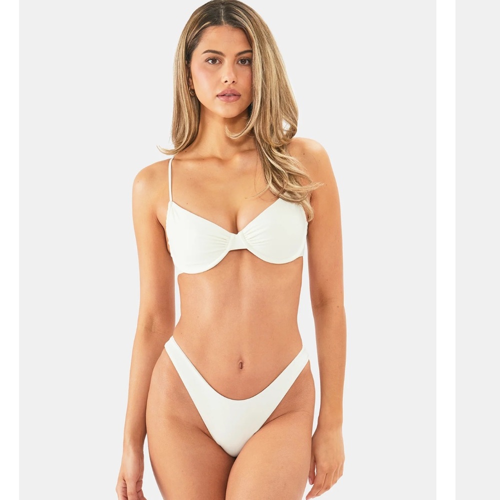 NYUD Sloane Top + Marilyn Bottom Swimsuit Bikini Set - Picture 4 of 8